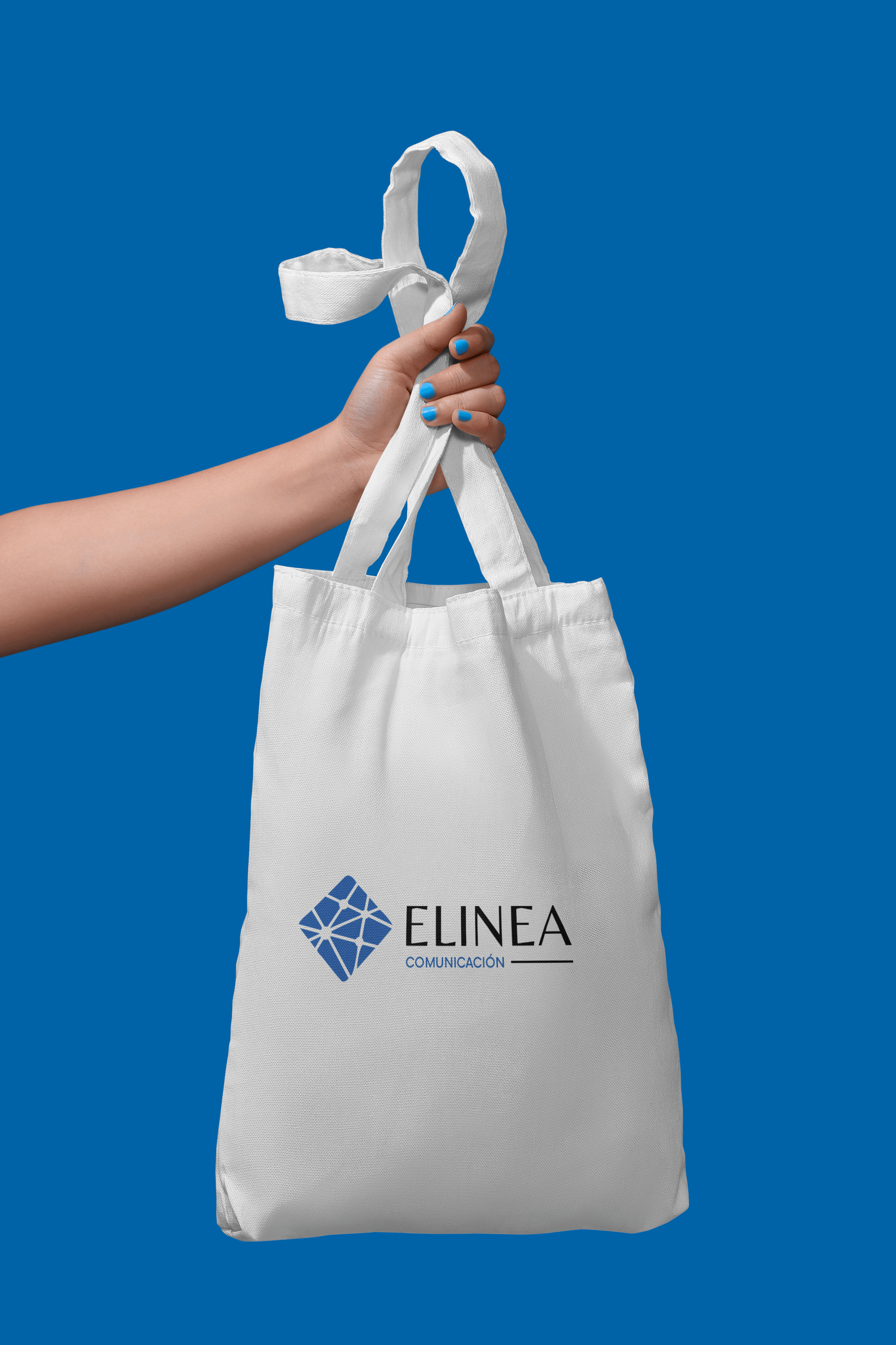 Ejemplo ilustrativo de bolsas personalizadas con diseño de marca