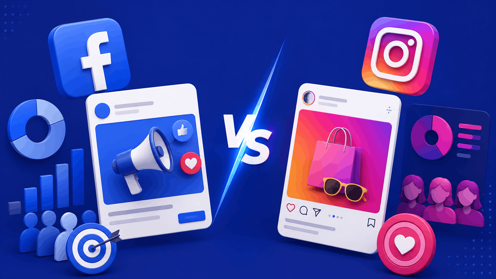 diferencias facebook ads instagram ads