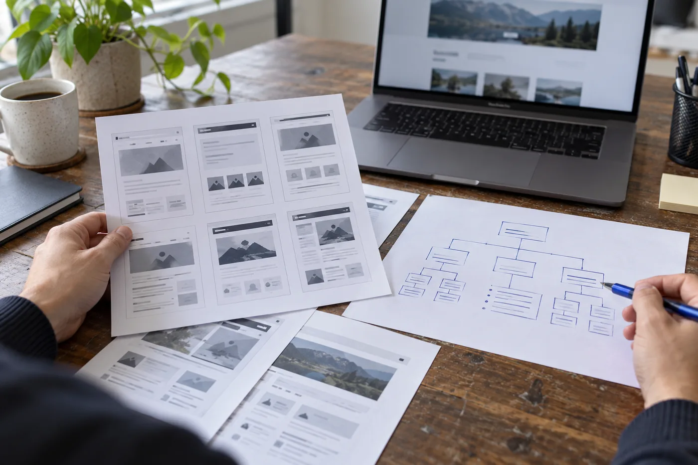 Escena ilustrativa del servicio de Posicionamiento SEO